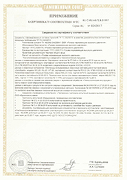 Сертификат ТС 2